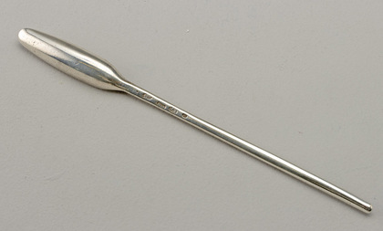 18th Century Dutch Silver Marrow Scoop - Amsterdam, 934 standard, Hermanus Heuvel